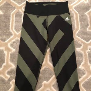 Adidas cropped workout pants